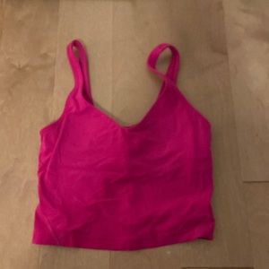 lululemon pink align tank size 2